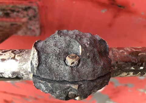 Anode in service